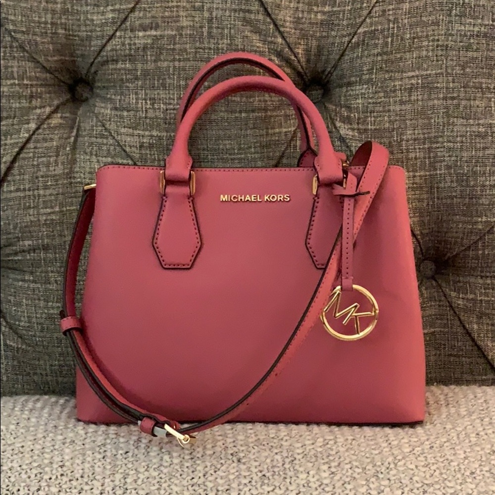 SOLD— NWT Michael Kors Camille Satchel